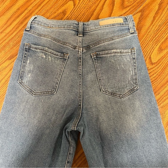 Cello Women’s High Rise Straight Leg Jeans Size 5 - Picture 6 of 10